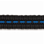 Adjustable 2-Point Paracord Rifle Sling - Thin Blue Line