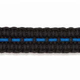 Adjustable 2-Point Paracord Rifle Sling - Thin Blue Line
