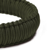 Adjustable 2-Point Paracord Rifle Sling - Army Green